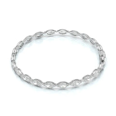 7.35 CT Marquise Cut Diamond Tennis Bracelet Jama Jewels