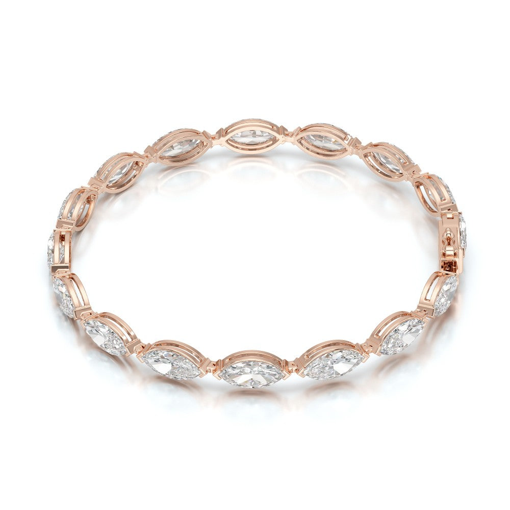 Marquise Cut Diamond Tennis Bracelet Jama Jewels
