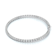 5.10 CT Emerald Cut Diamond Tennis Bracelet Jama Jewels
