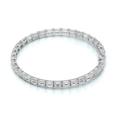 12.25 CT Emerald Cut Diamond Tennis Bracelet Jama Jewels