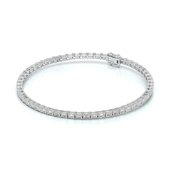 3.85 CT Emerald Cut Diamond Tennis Bracelet Jama Jewels