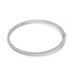 5.16 CT Oval Cut Diamond Tennis Bracelet White Gold