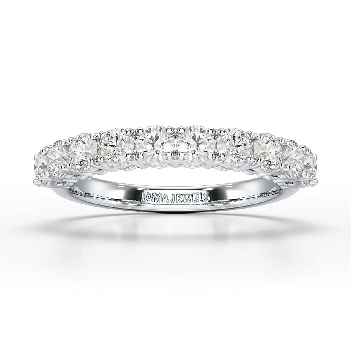 1.2 CT Round Lab Diamonds Engagement Ring - Jama Jewels 