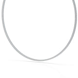 4.61 Carat Diamond Line Necklace