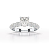 1.79 CT Round Cut Lab Grown Diamond Ring - Jama Jewels 