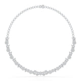 4.1 Carat Lab Diamond Petal Necklace